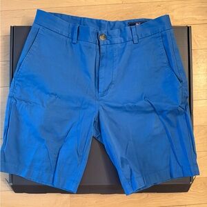 Vineyard Vines Breaker Shorts – Bright Blue (Size 32)